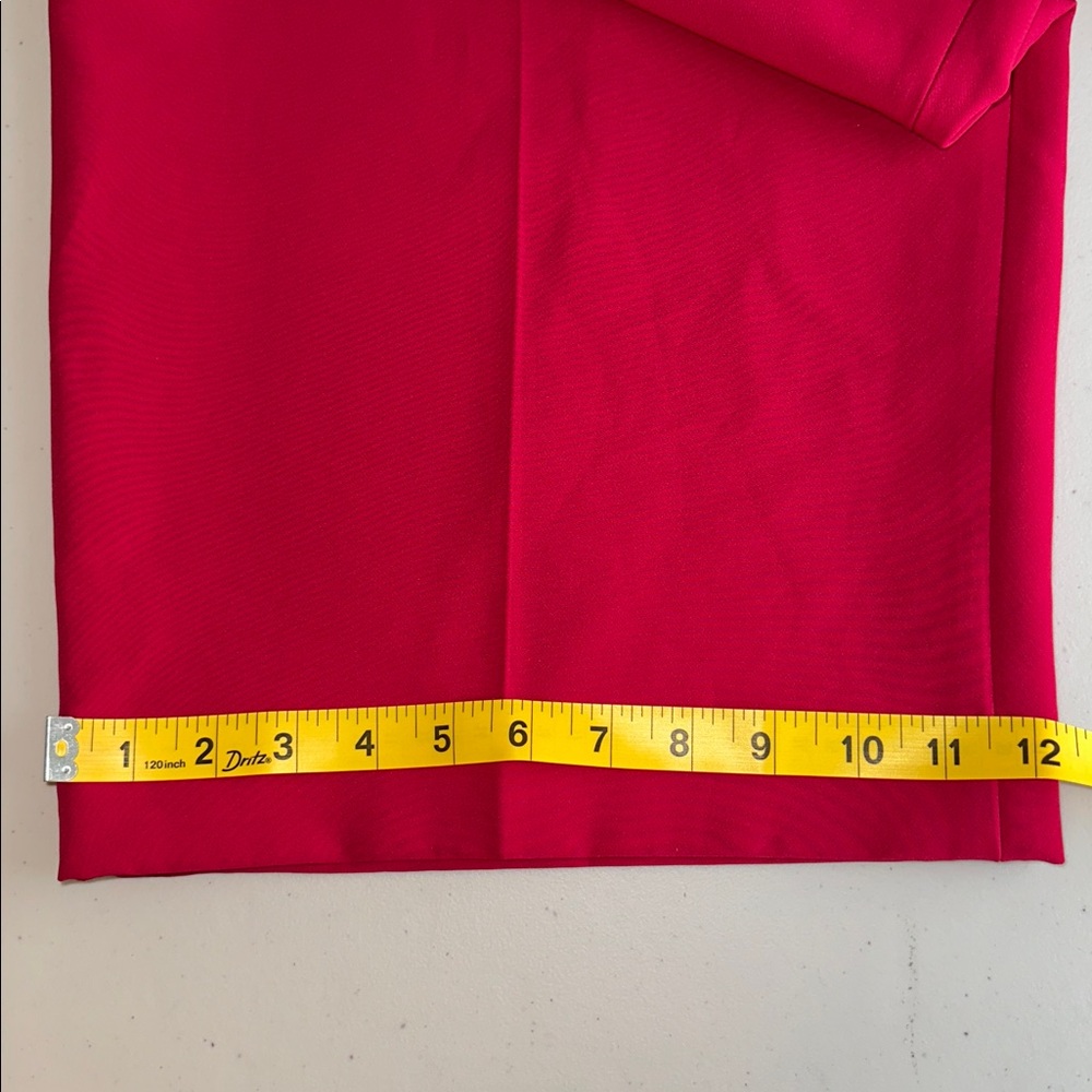 NWT Vince Camuto Vibrant Red V-Neck Jumpsuit Size 14 - Picture 12 of 16